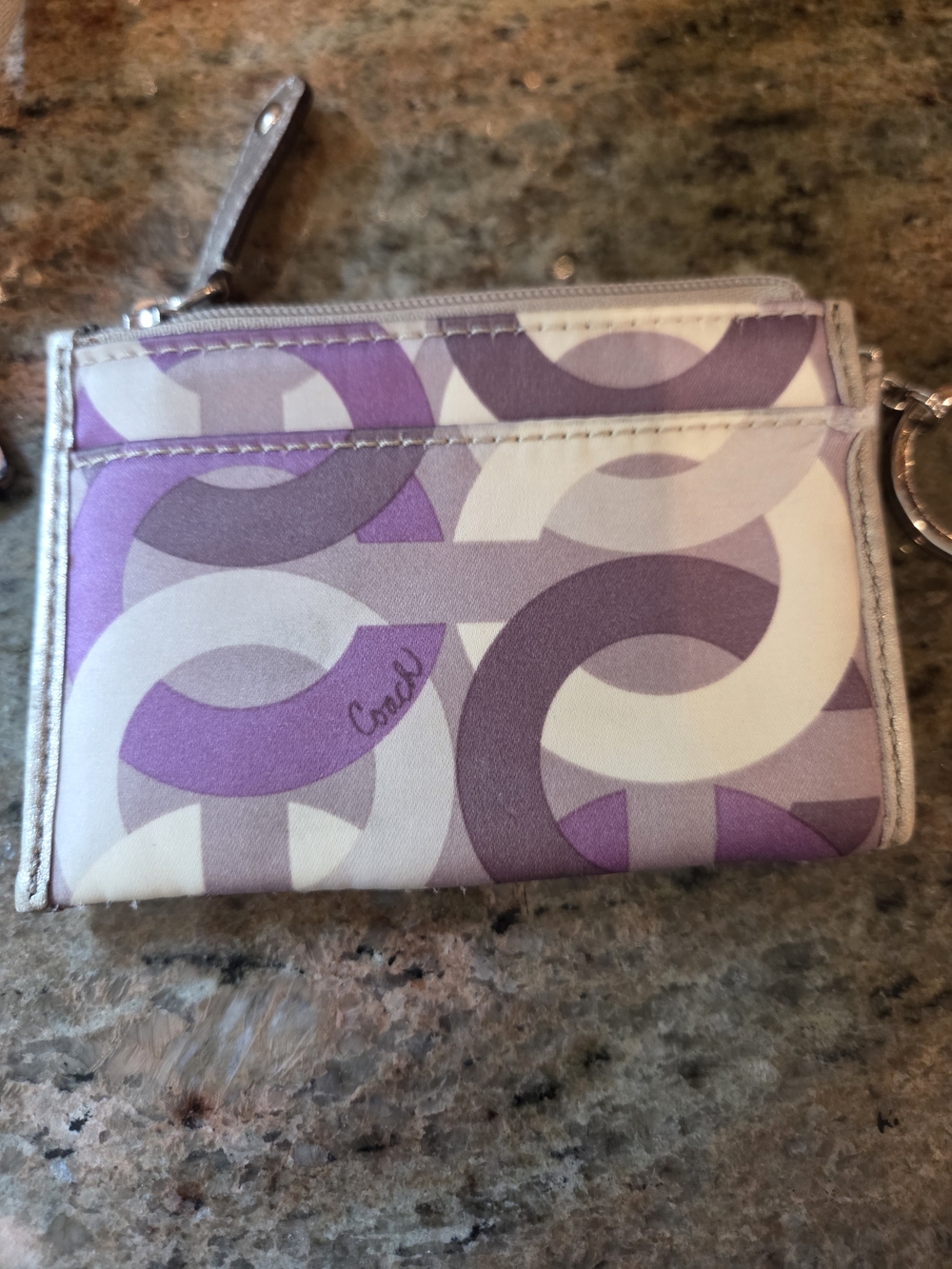 Coach Lavender Crossbody Bag with Signature Wallett - Picture 10 of 10